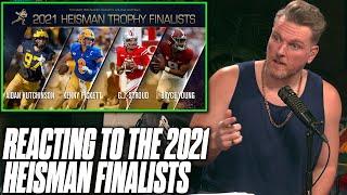 Pat McAfees Thoughts On The 2021 Heisman Finalists