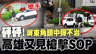 【全程字幕】高雄又見槍擊SOP近距連開10多槍屏東角頭不治 畫面曝光槍手1原因折返補數槍