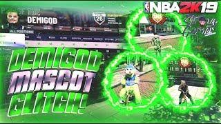 NBA2K19 DEMIGODMASCOT AND EVENT CLOTHING GLITCH MY LAST VIDEO FOR THIS GAME