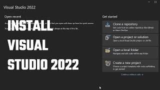 Visual studio 2022 Download & Install