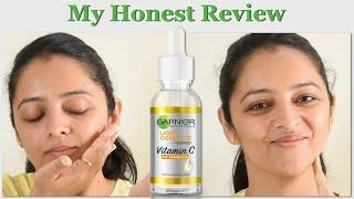 Vitamin C serum kaise use karein  Garnier vitamin C serum review