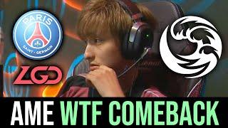 LGD vs Beastcoast - Ame MOST WTF COMEBACK on TI11