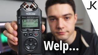 Tascam DR-40X Review Noise Battery Life and more things tested