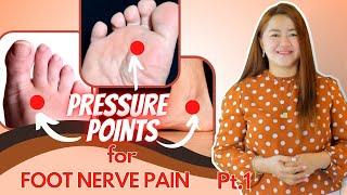 Nerve Pain in Foot  1 Minute Technique to get rid of Neuropathy Acupressure Points  Doc Cherry