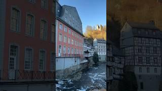 Almanya’nın en güzel köyü Monschau #seyahat #travel #germany #almanya #monschau #winter #village