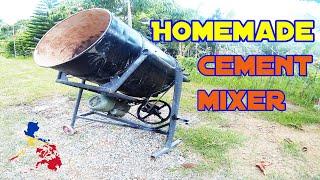 Homemade Cement Mixer