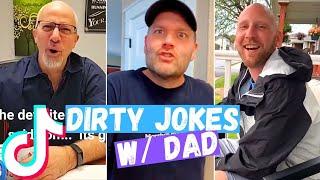 Dirty jokes with Dad on Tik Tok TO TEST your Dads HUMOR 