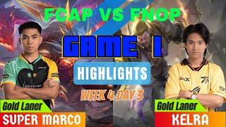 FALCONS AP BREN VS FANATIC ONIC PH GAME 1 MPLPH S14  FCAP VS FNOP GAME 1 HIGHLIGHTS #mplph #fypシ゚