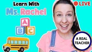  Wheels on the Bus - Nursery Rhymes & Kids Songs - Toddler Learning Video - Ms Rachel