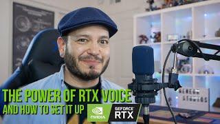 NVIDIA RTX Voice noise cancellation How to Setup and Test