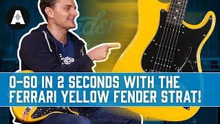 Reacting to the NEW Limited Edition Ferrari Yellow Fender Player Stratocaster
