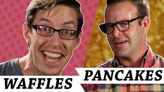 Waffles Vs. Pancakes • Debatable