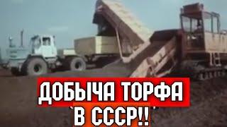 ХРОНИКА СССР1983 ГОД ДОБЫЧА ТОРФА В СССР