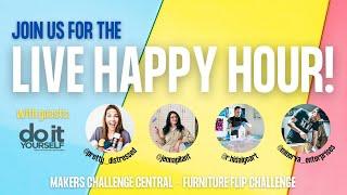 Furniture Flip Challenge Season 4 - Week 1 Happy Hour