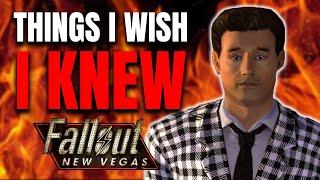 Fallout New Vegas - 10 Things I Wish I Knew Before Playing Tips and Tricks