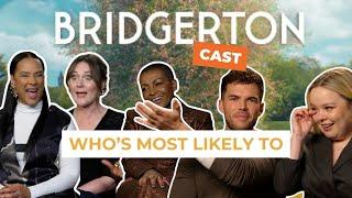 BRIDGERTON CAST Season 3 PLAY ‘WHO’S MOST LIKELY TO’  Zainab Jiwa