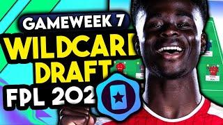 FPL GAMEWEEK 7 WILDCARD  BEST WILDCARD TEAM FOR GW7  Fantasy Premier League Tips 202425