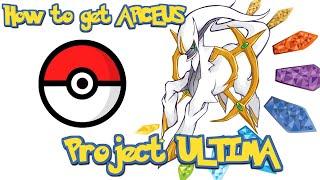 How to get Arceus in Roblox Pokemon - Project ULTIMA