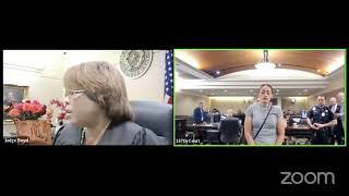 Judge Confronts Mom High in Court