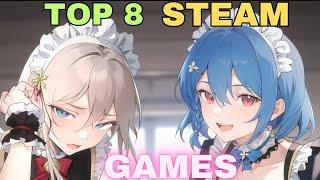 Top 8 Adult Steam Games of 2024 So Far