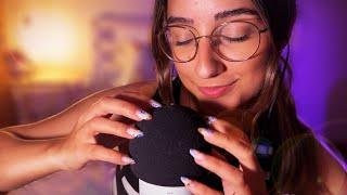 ASMR  Super INTENSE & SLOW Mic Scratching + Whispers Down Your Spine 