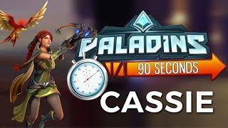 Paladins in 90 Seconds - Cassie The Hunters Daughter