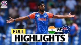 India vs Australia ICC T20 World Cup 2024 Match Highlights  IND Vs AUS Highlights