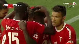 REZUMAT UTA Arad - Rapid 1-1. Final NEBUN de meci cu gol anulat în minutul 90