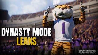 We Have Some Information About Dynasty Mode in EA College Football 25...