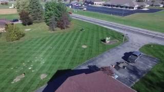 Lawn Care 4 Life #23  New Truck and the DJI is back and its Nov. 6th and still leaves on trees