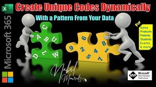 Generating Alphanumeric Codes with Pattern from Your Data - Single cell Report