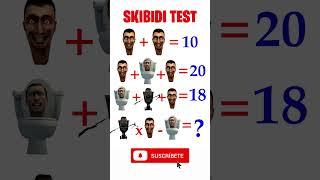 Skibidi Test #skibiditoilet