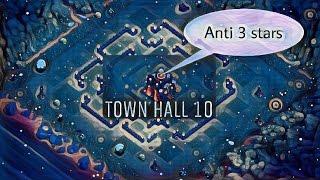 Best TH10 WAR BASE 2017Anti 3 STARSCLASH OF CLANS