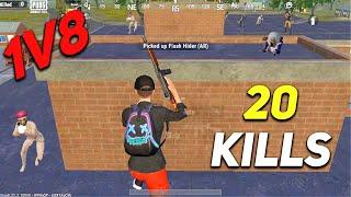 1V4 CLUTCHES  20 KILLS SOLO VS SQUAD FULL RUSH GAMEPLAY  PUBG MOBILE LITE