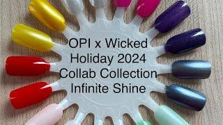 OPI x Wicked - Infinite Shine Holiday 2024 Collaboration Collection