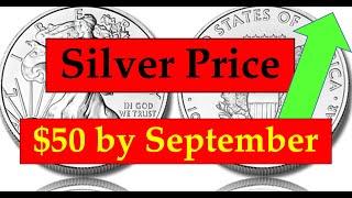 Silver Price Forecast - $50 by September - June 14 2024