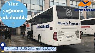 MERSİN SEYAHAT MERCEDES TOURİSMOOTOBÜS VİDEOSUOTOBÜSLE YOLCULUK ESENLER OTOGAR- TARSUS OTOGAR