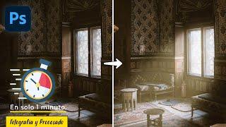 Crear haz de luz con photoshop  EN 1 MINUTO