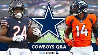 Cowboys Trade Rumors On Khalil Herbert & Courtland Sutton + Royce Freeman Impact?  Mailbag