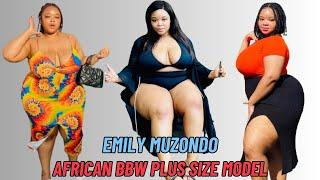 Meet Emily Muzondo South African Bbw Plus-Size Fashion Icon Instagram Curvy Sensation Biography