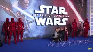 Domhnall Gleeson - Star Wars The Rise of Skywalker UK & Europe premiere - Full red carpet interview