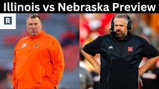 Illinois vs Nebraska Game Preview  College Football Game Predictions