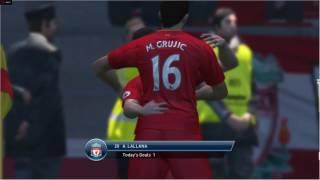 Liverpool 1 Vs Chelsie 3 EPL PES 2017 Master League PC game play