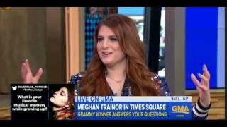 Meghan Trainor Interview GMA Meghan Trainor Good Morning America interview