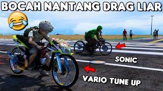 BOCAH NANTANG DRAG LIAR DI GTA 5 - GTA 5 MOD