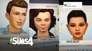 Rating Celebrity Sims On The Gallery Part 1-20 TikTok Compilation