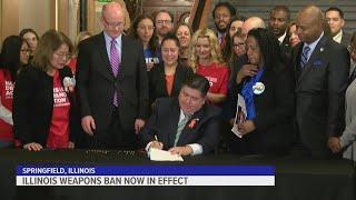 Pritzker signs Illinois assault weapons ban into law