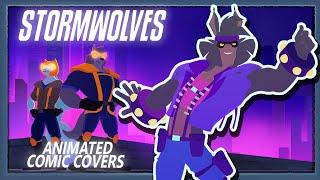Stormwolves - Animated Comic Cover Collection Flashing Lights Warning