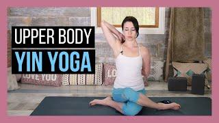 Yin Yoga for Heart & Lung Meridian - Yin Yoga for Chest Shoulders & Upper Back