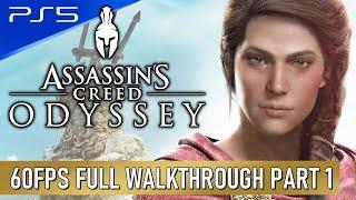 Assassins Creed Odyssey - PS5 60FPS Walkthrough Longplay Playthrough Part 1